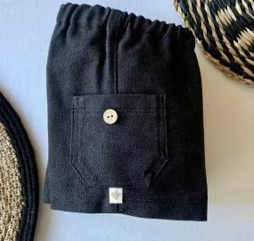 A Pantalón lolitos niño Pilar Batanero Denim negro  R400203