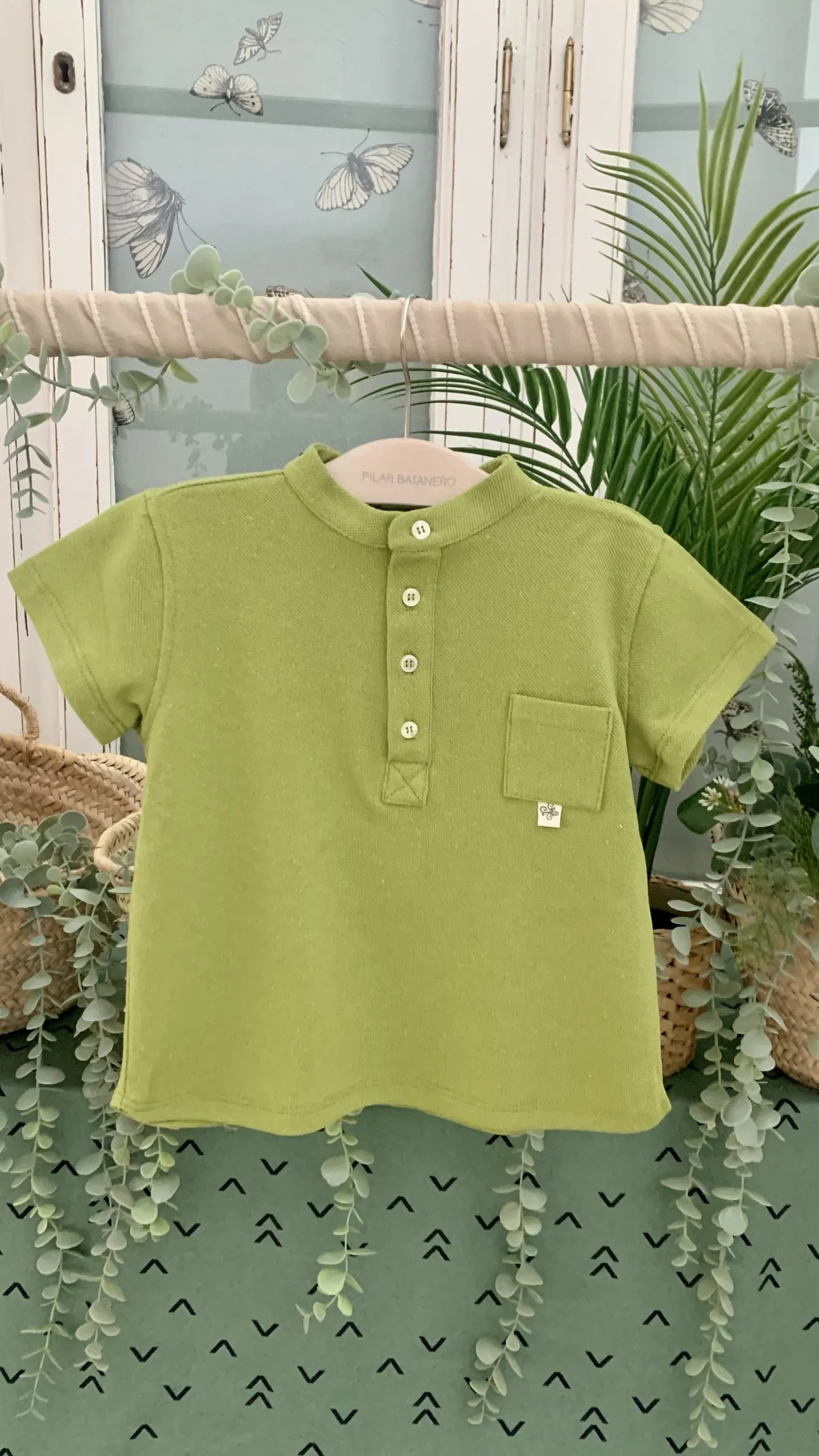 A Polo de niño Pilar Batanero Verde R150044