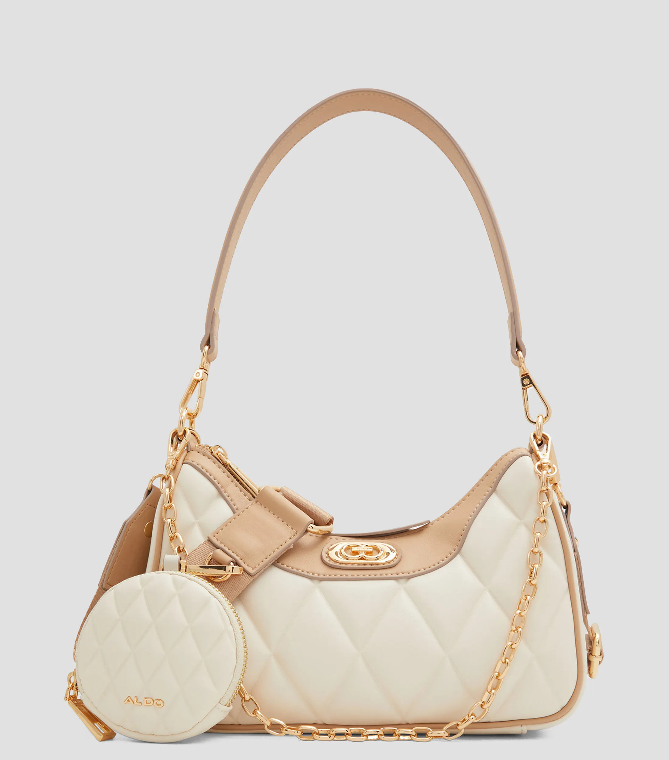 Aldo Bolso satchel Adanaver capitonado Mujer