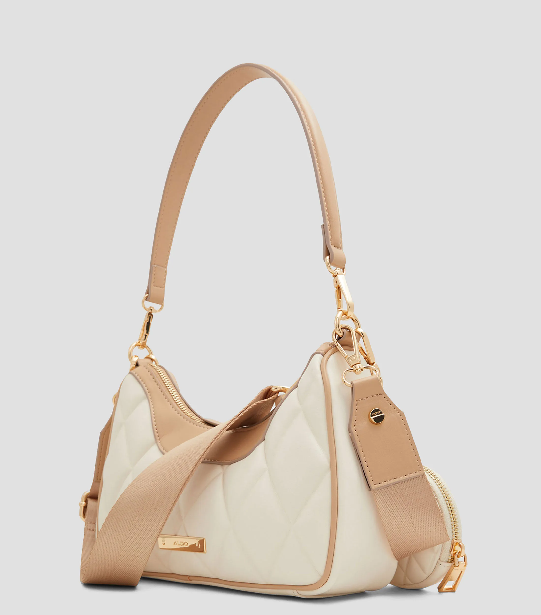 Aldo Bolso satchel Adanaver capitonado Mujer