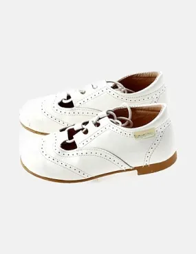 Angelitos Zapato blanco polipiel