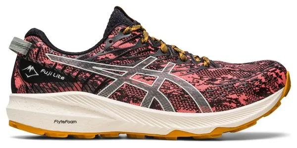 Asics Zapatillas Trail Running Mujer Asics Fuji Lite 3 Rosa Negro