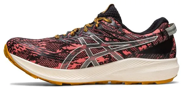 Asics Zapatillas Trail Running Mujer Asics Fuji Lite 3 Rosa Negro