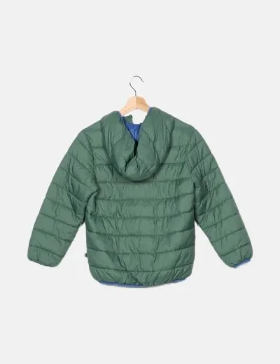 Benetton Cazadora acolchada verde