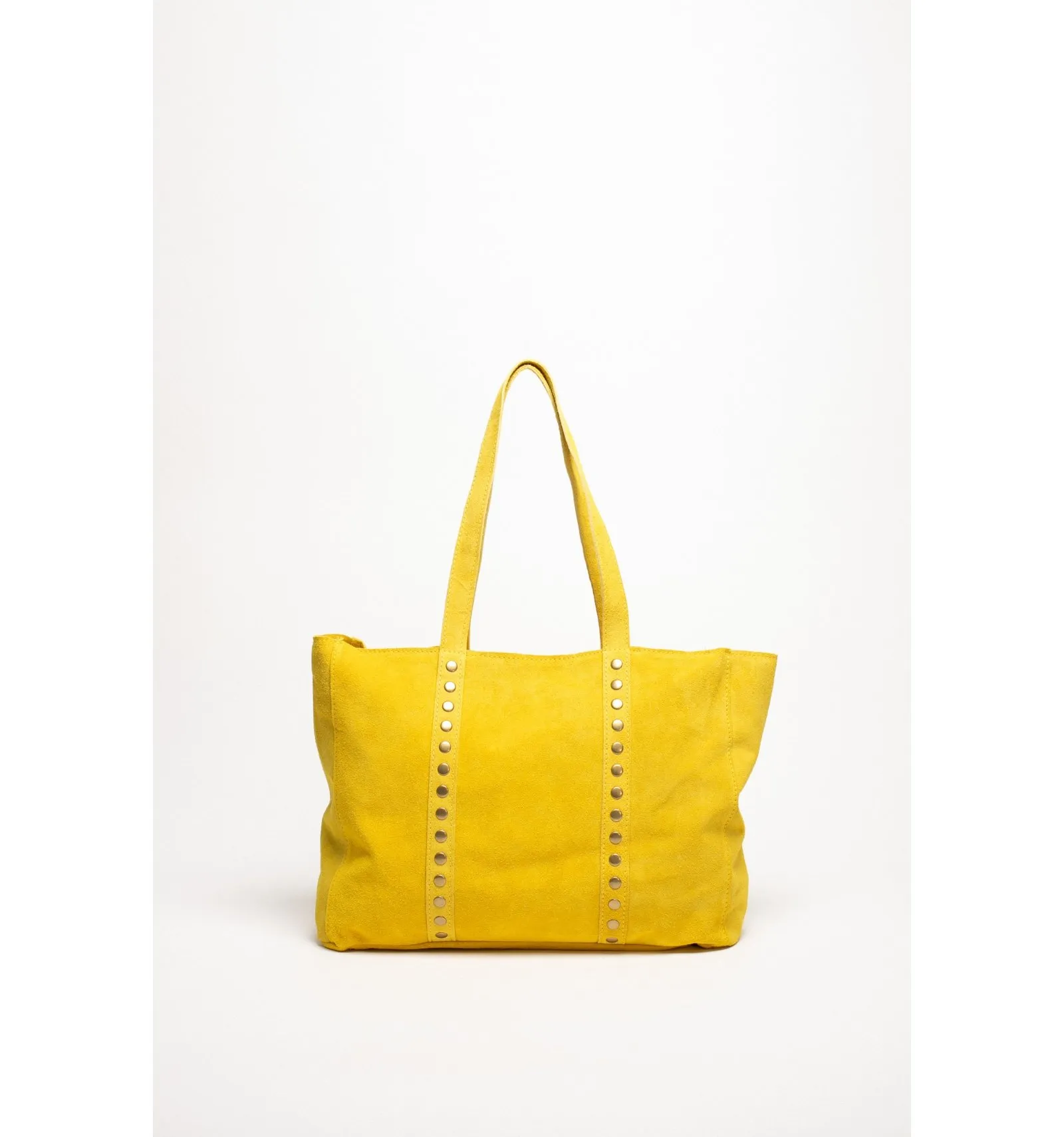 bolso de piel athuruga - amarillo