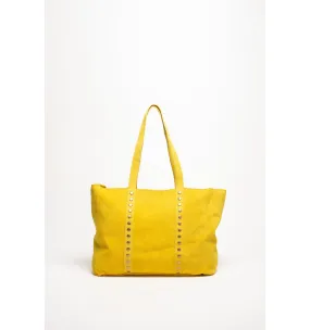 bolso de piel athuruga - amarillo