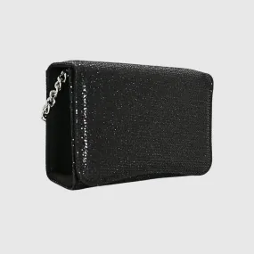 Bolso negro glitter Joel