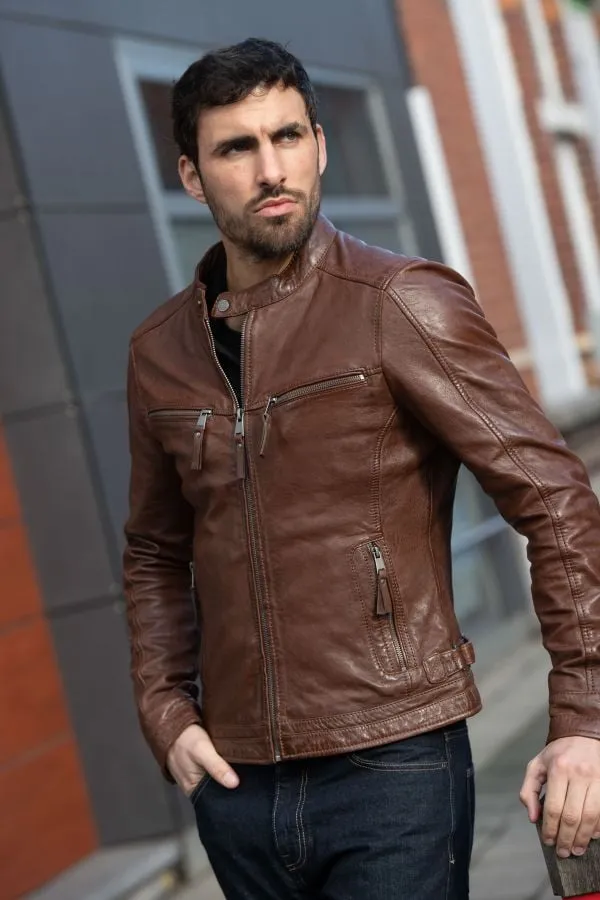 Chaqueta Hombre Cityzen Kansas Mid Brown