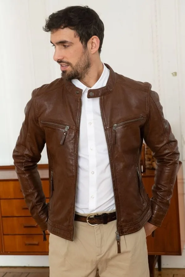 Chaqueta Hombre Cityzen Kansas Mid Brown