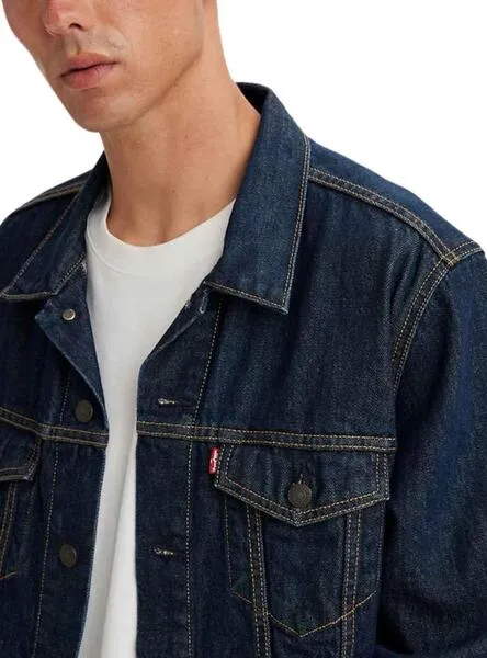 Chaqueta Vaquera Levis Rockridge Marino Hombre