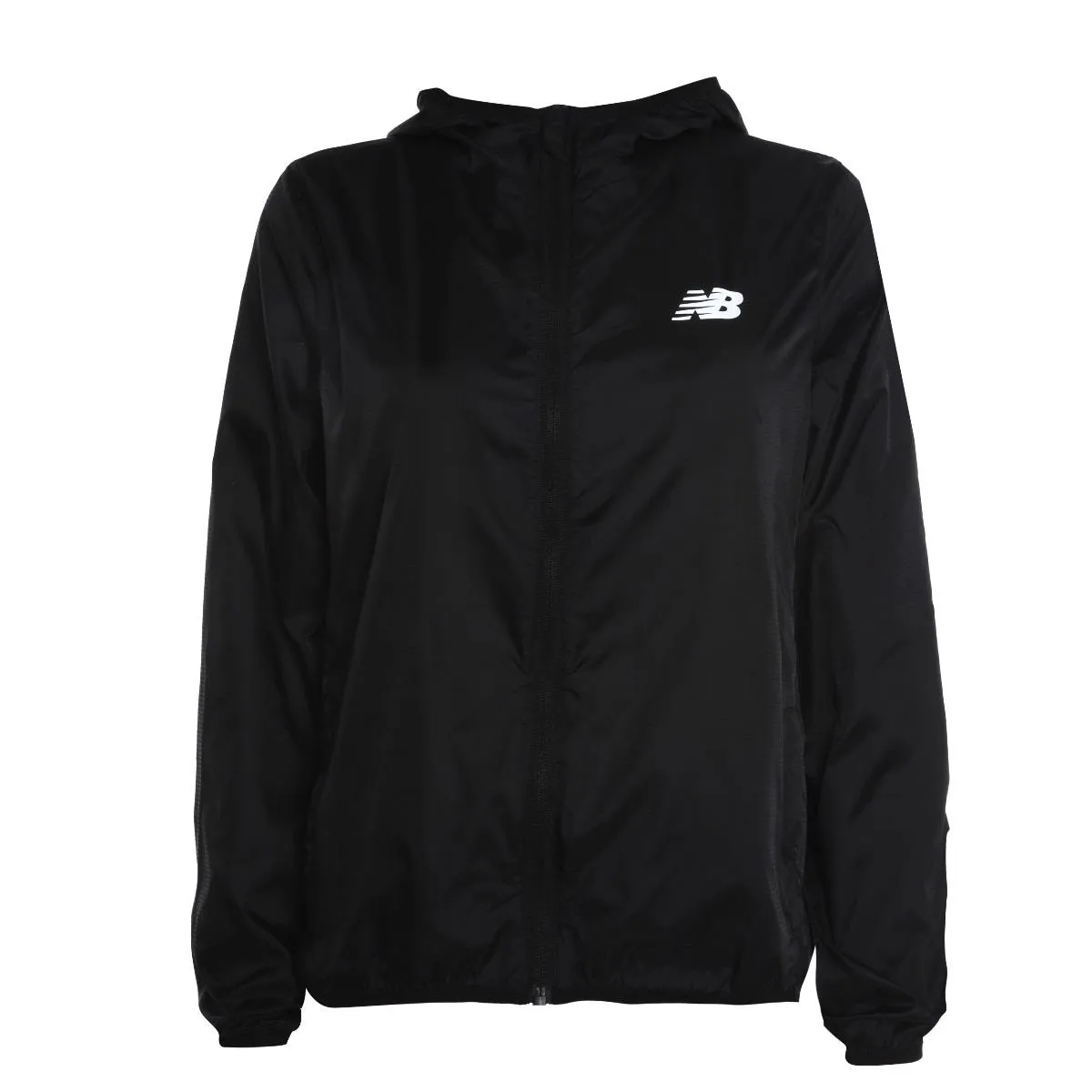 Cortaviento Running Mujer New Balance Empacable Negro