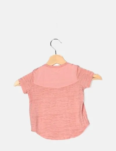 Decathlon Camiseta deportiva rosa