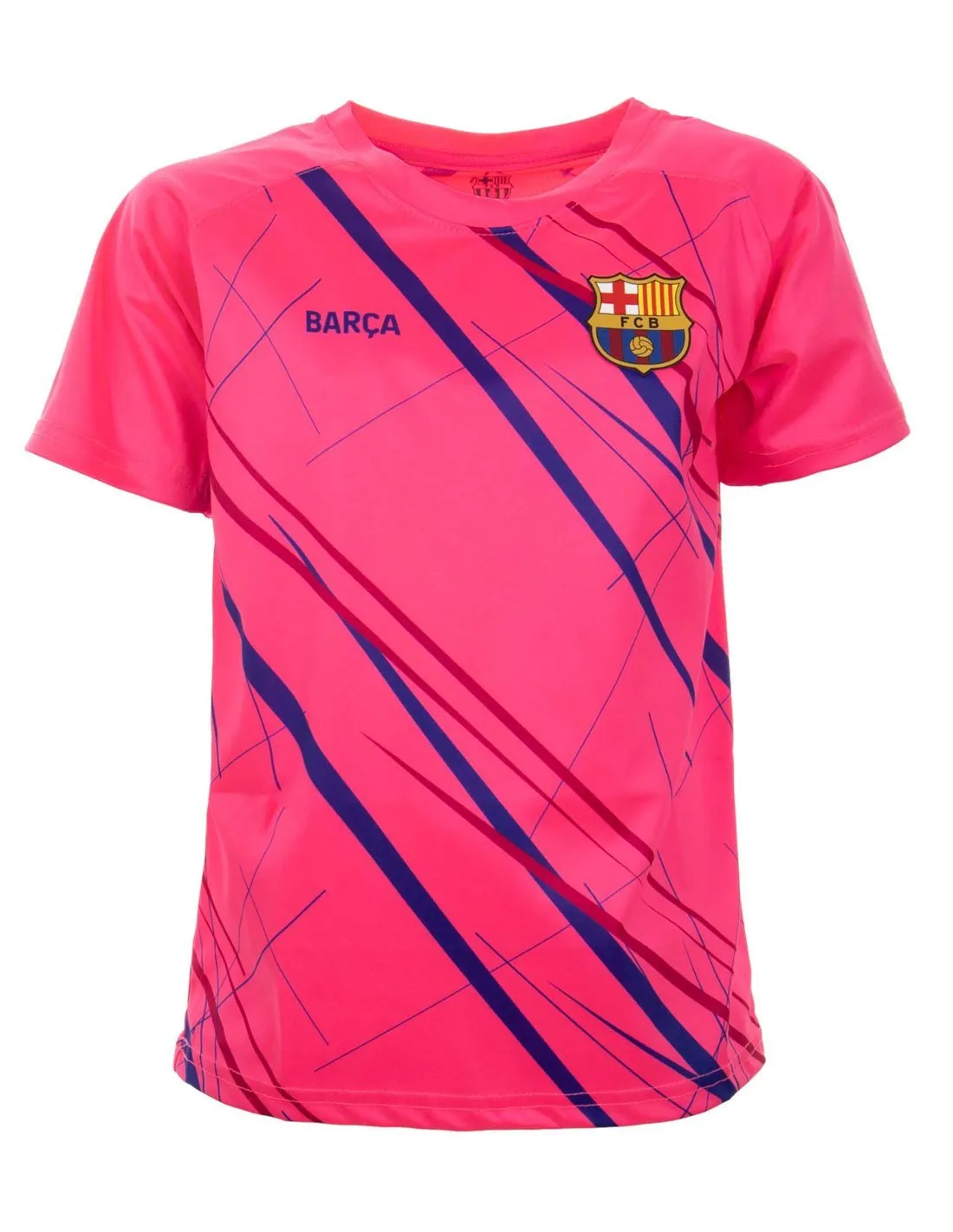 FCBARCELONA - Camiseta fucsia training lined 5001CLDFP Niño/a