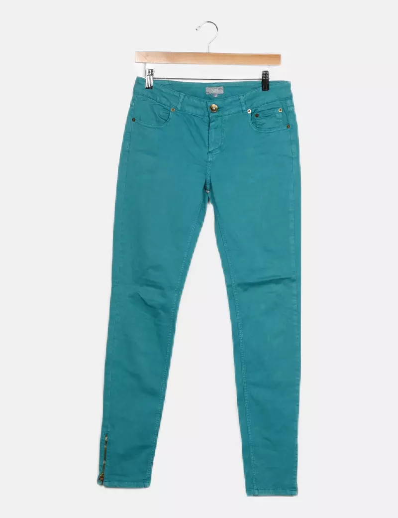 Hoss Intropia Pantalón denim verde