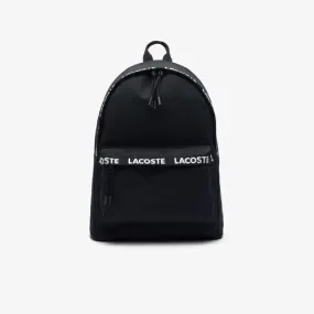 Mochila Negra Lacoste Neocroc