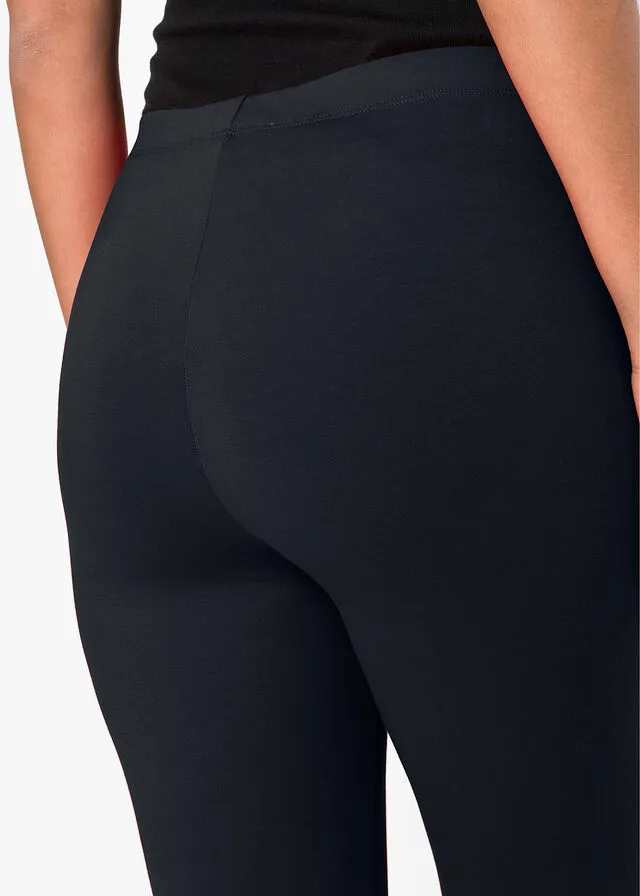 Pack de 2 leggings cropped Negro-negro