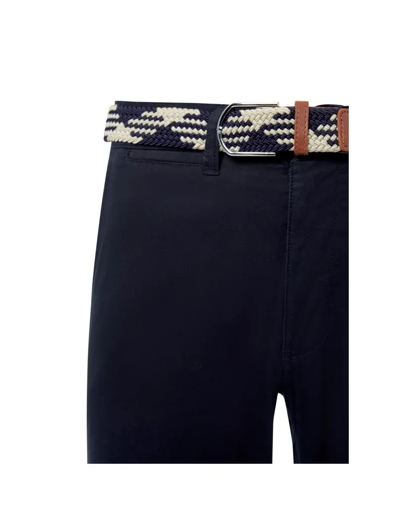 Pantalón chino elástico, KOYOTE