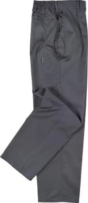 Pantalón Elástico en cintura Gris