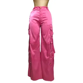 Pantalón Pink Holgado Con Bolsillos LC