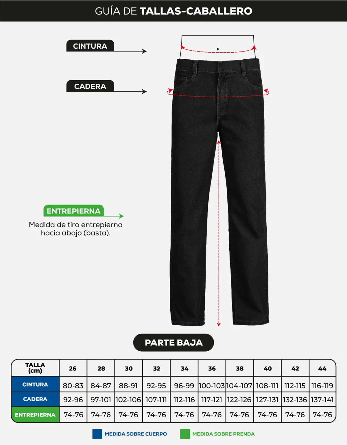 Pantalón regular fit negro