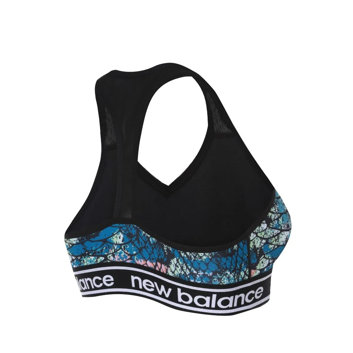 Peto Running Mujer New Balance Pace Bra Printed 2.0 Multicolor