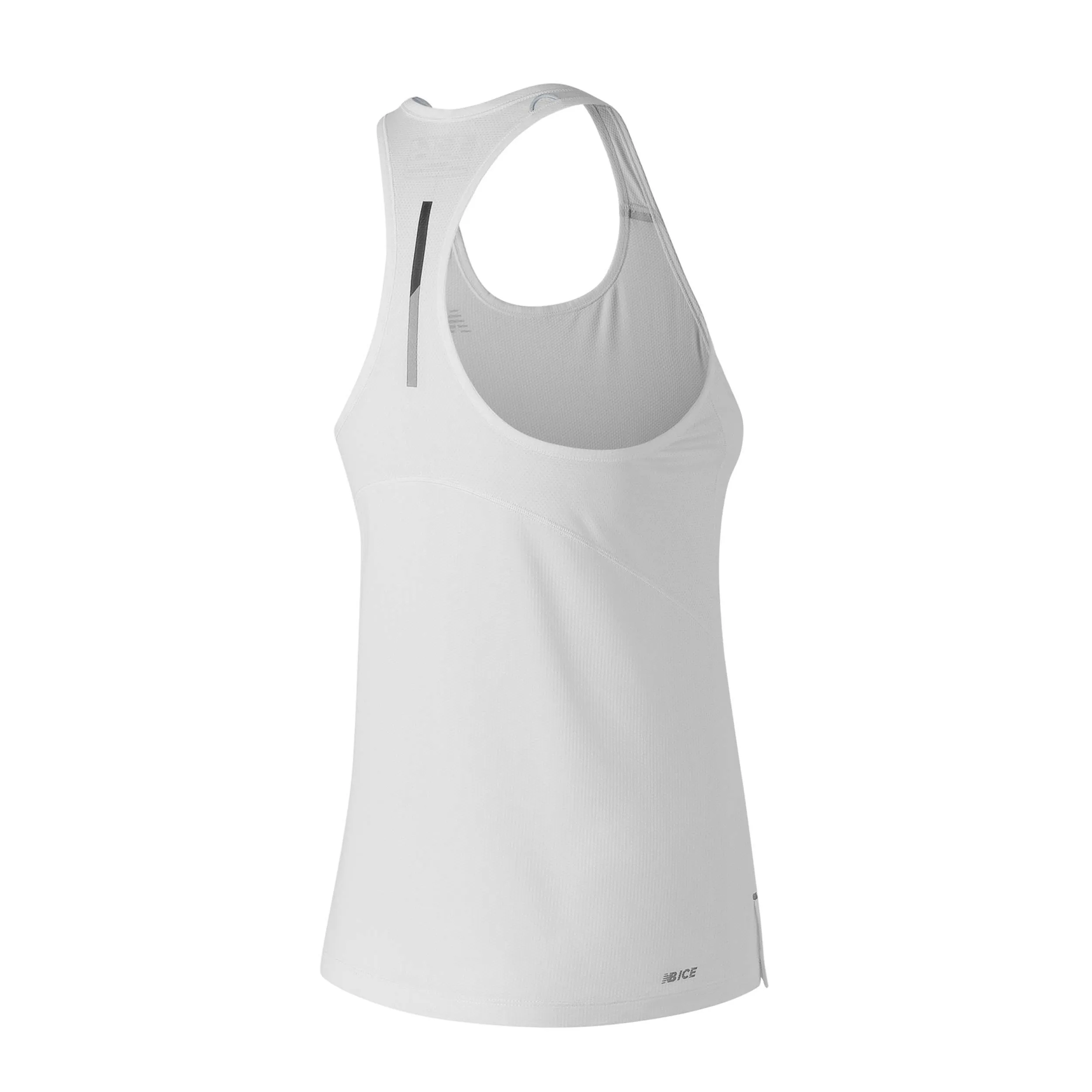 Polera Running Mujer New Balance Ice 2.0 Tank Blanco