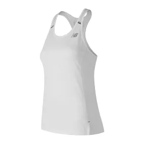 Polera Running Mujer New Balance Ice 2.0 Tank Blanco