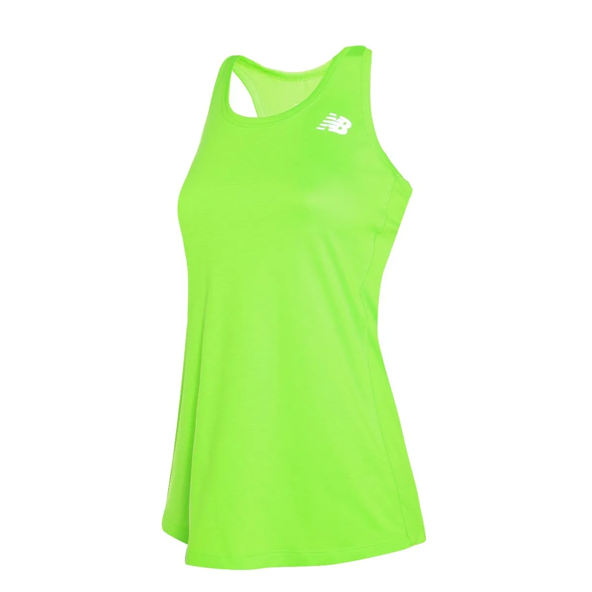 Polera sin mangas Running Mujer New Balance Accelerate Verde