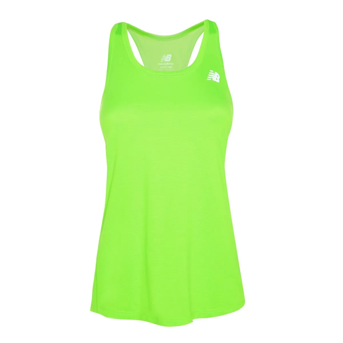 Polera sin mangas Running Mujer New Balance Accelerate Verde