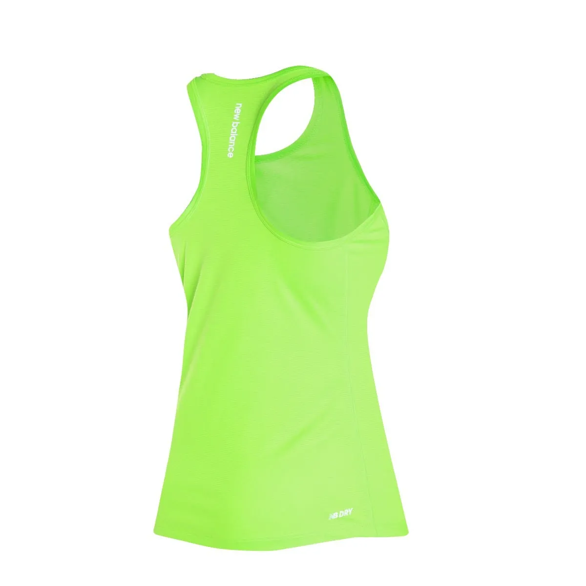 Polera sin mangas Running Mujer New Balance Accelerate Verde