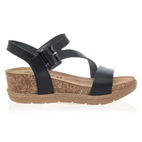 Sandalias / sandalias mujer negro