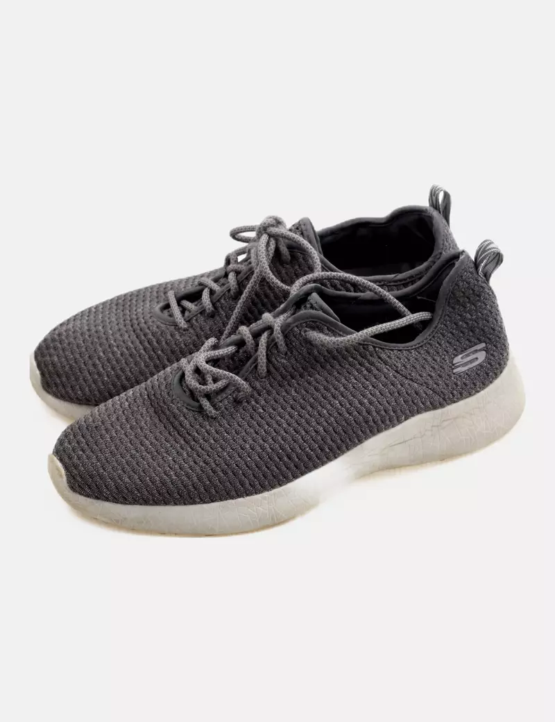 Skecher Street Deportiva gris básica