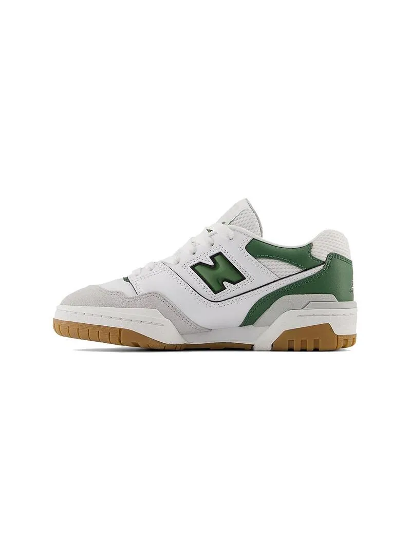 Zapatilla Niño/a New Balance 550 Blanco Verde