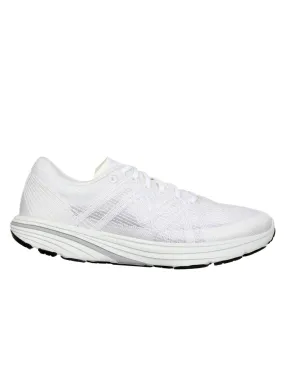 Zapatilla running cordones semi transparente blanca cómoda mujer MBT