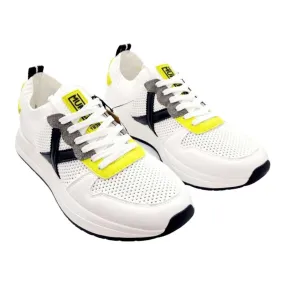 ZAPATILLAS MUNICH HOMBRE CALCETÍN NET26 BLANCO